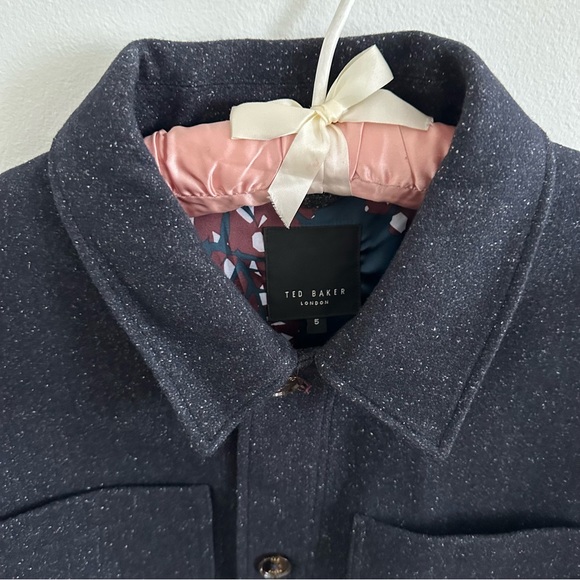 Ted Baker Wool Jacket With Buttons - Picture 4 of 8